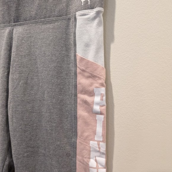 PINK | Victoria’s Secret Gray and Pink Yoga Leggings Sz S - Picture 5 of 5